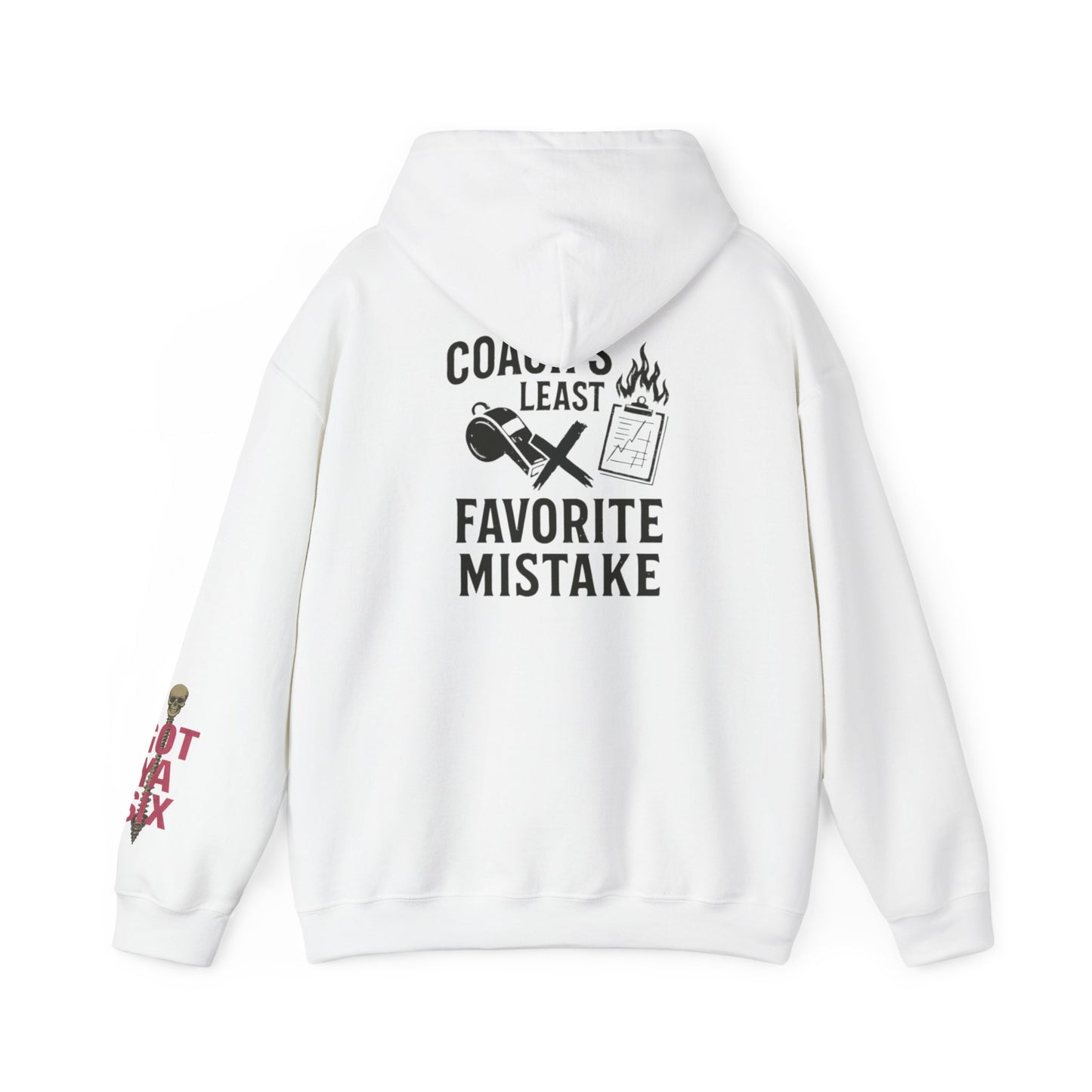 Coach's Least Fav Mistake - Unisex Heavy Blend Hoodie