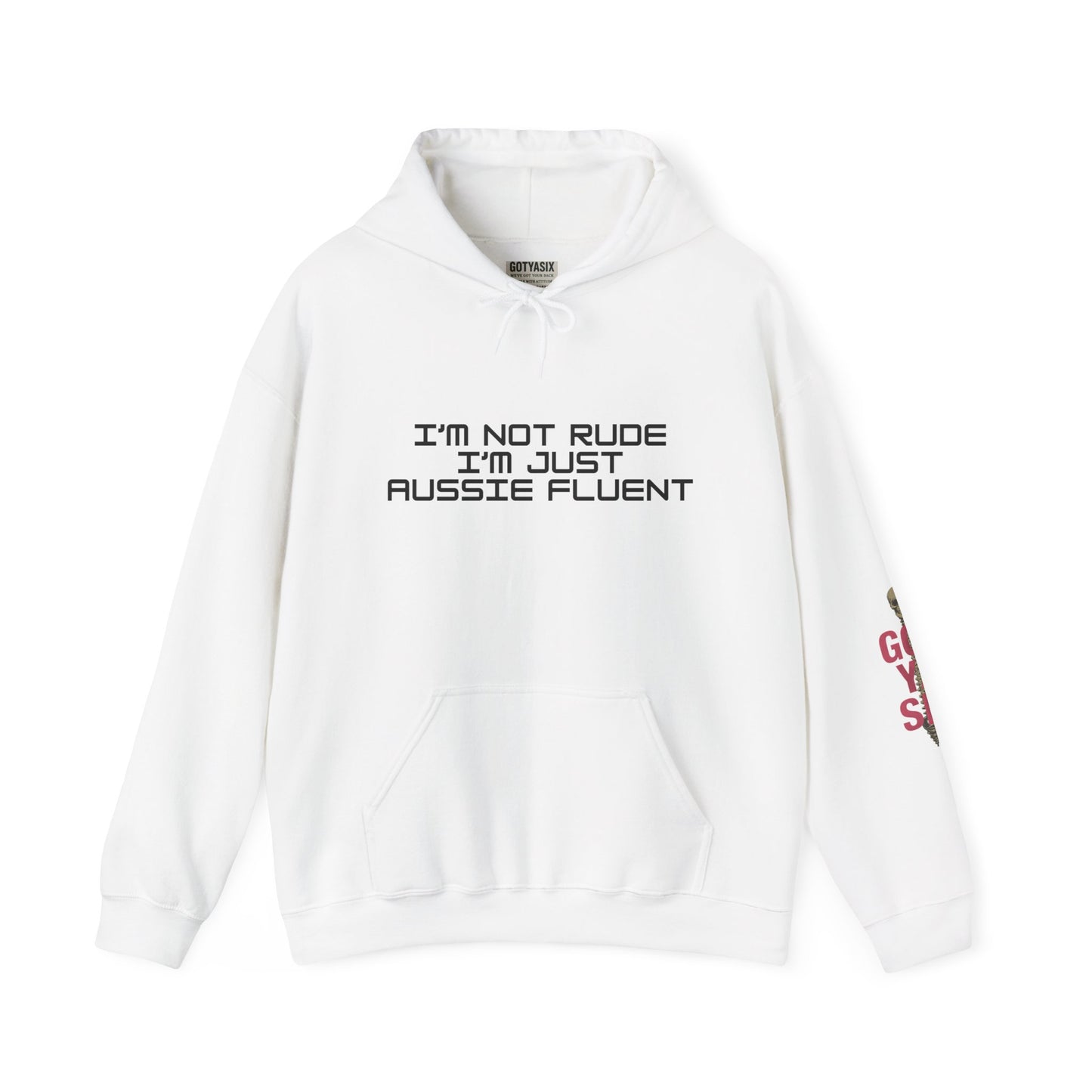 Aussie Fluent - Unisex Heavy Blend Hoodie