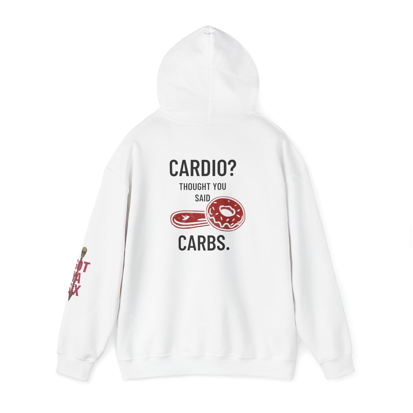 Cardio? Carbs - Unisex Heavy Blend Hoodie
