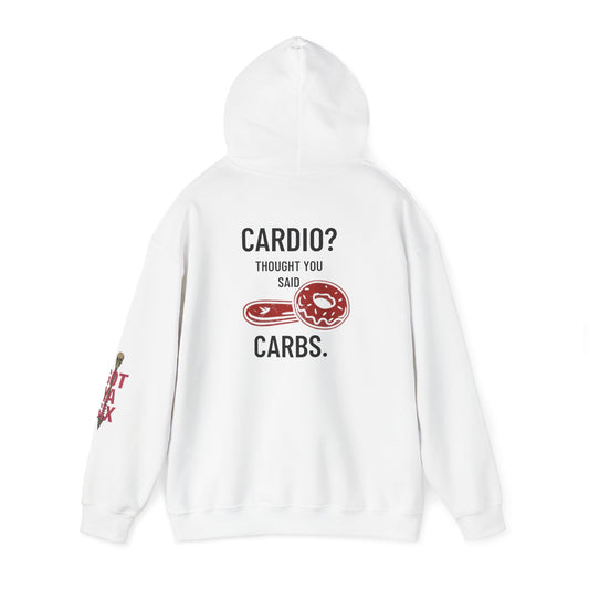 Cardio? Carbs - Unisex Heavy Blend Hoodie