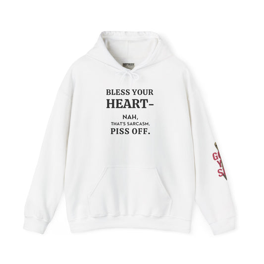 Sarcastic Bless Your Heart - Unisex Heavy Blend Hoodie