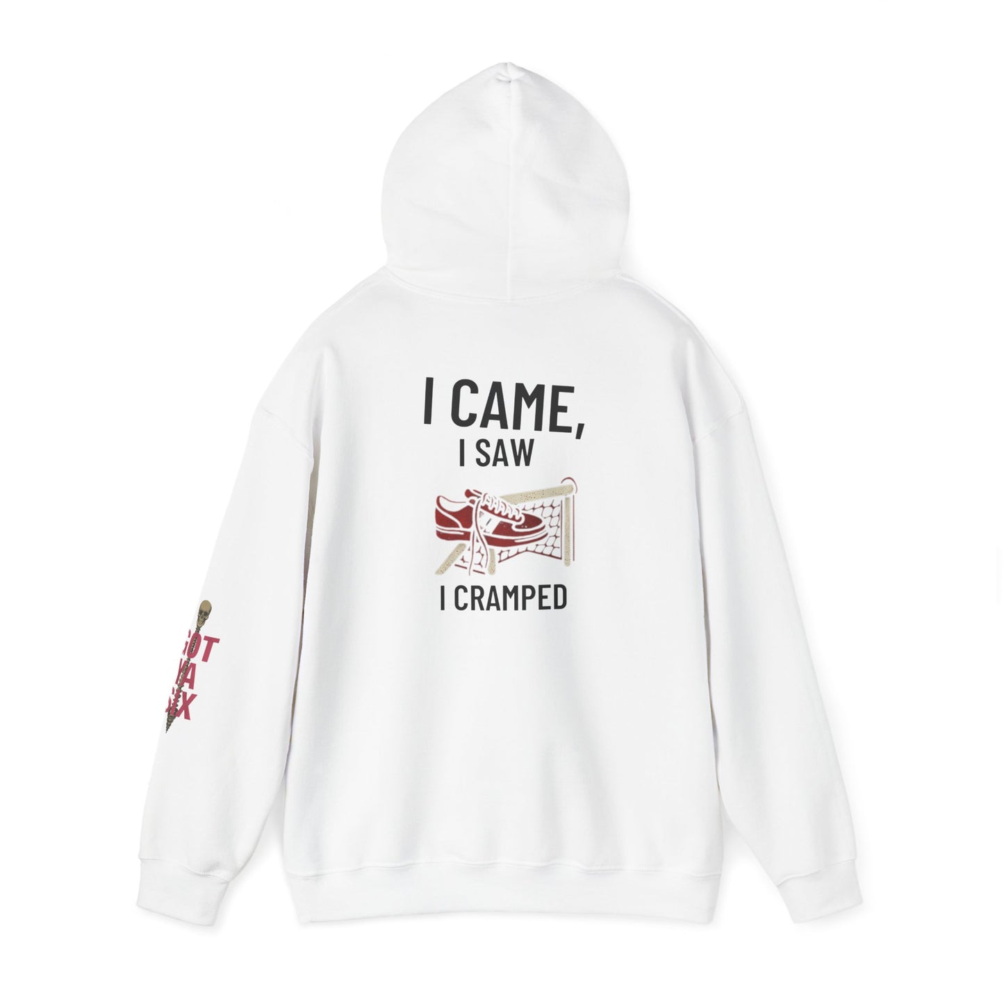 'I Came, I Saw, I Cramped' - Unisex Heavy Blend Hoodie