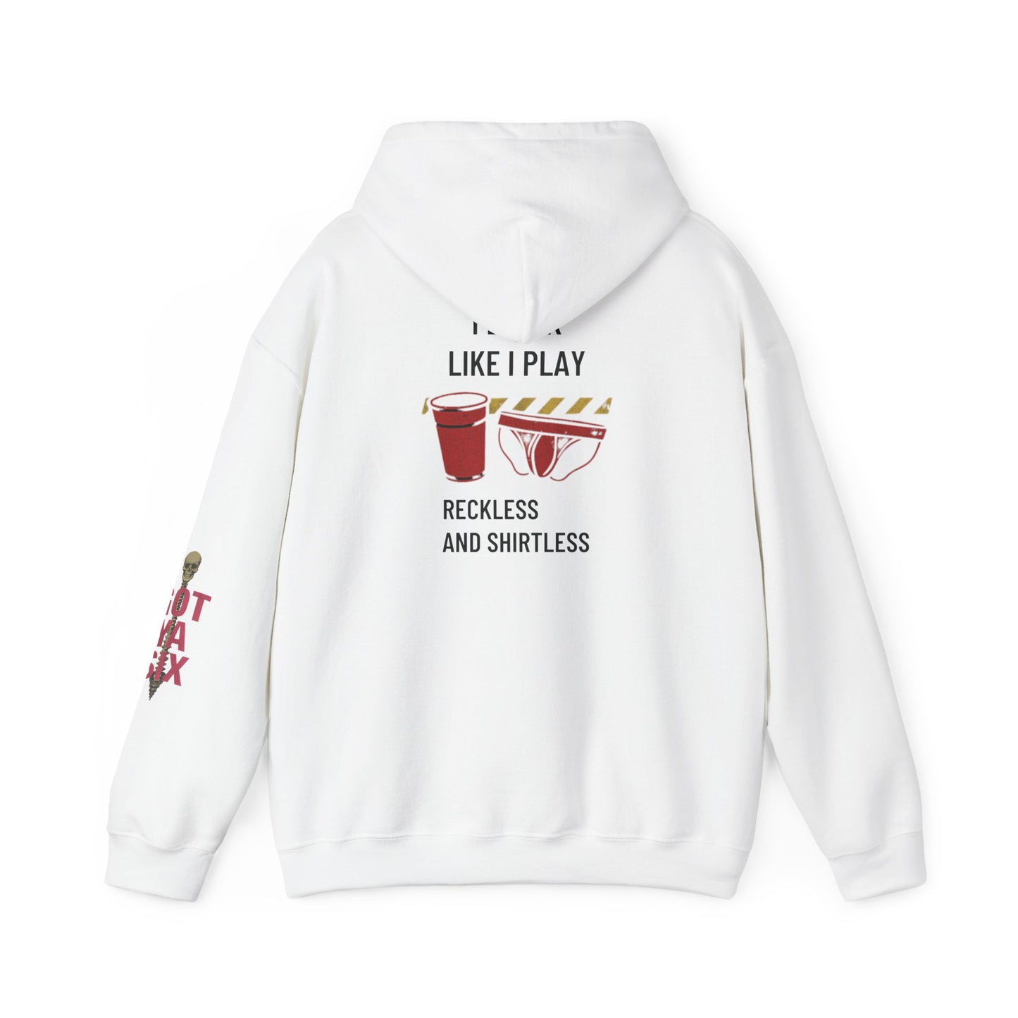 Reckless and Shirtless - Unisex Heavy Blend Hoodie